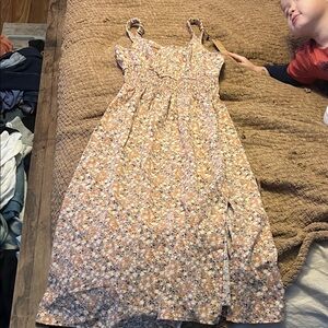 Midi Floral Light Dress